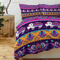 Oriental Elephant Duvet Pillow Cover