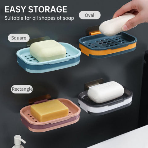 Double Layers Soap Drain Box