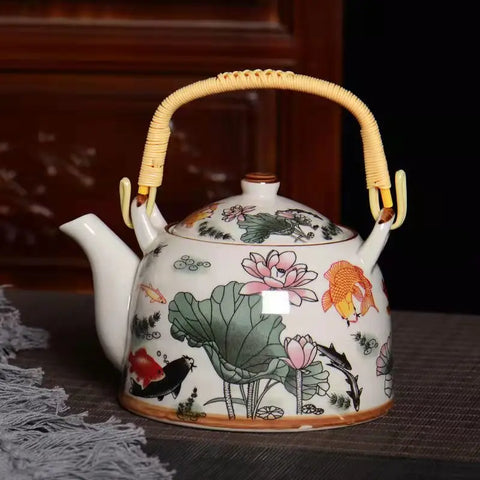 Rising Sun Brewmaster: Large Capacity Teapot Set