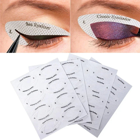 4PCS Eye Makeup Stencil Stickers