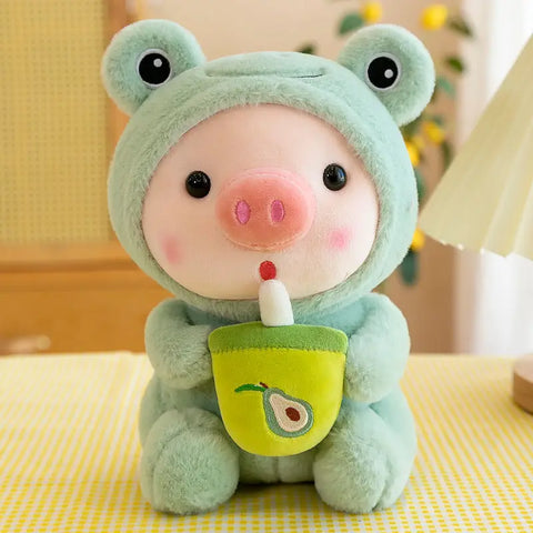 Cuddly Bubble Pig Plush Toy