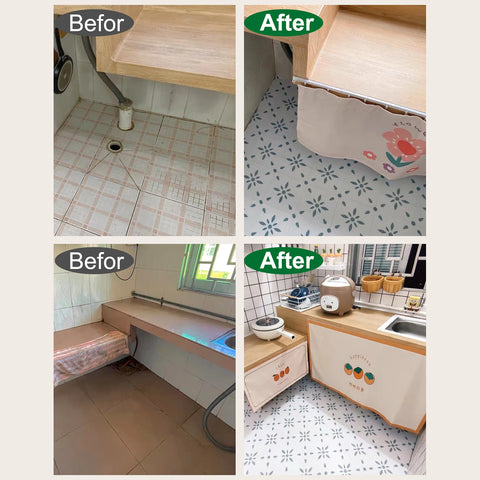 6PCS Tile Sticker 20cmx20cm