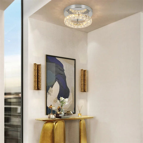 AstraGlow Crystal Chandelier