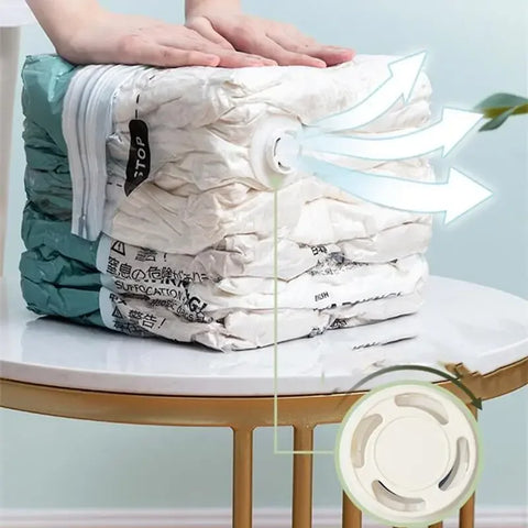 3-5PCS Self-Vacuum Storage Bags