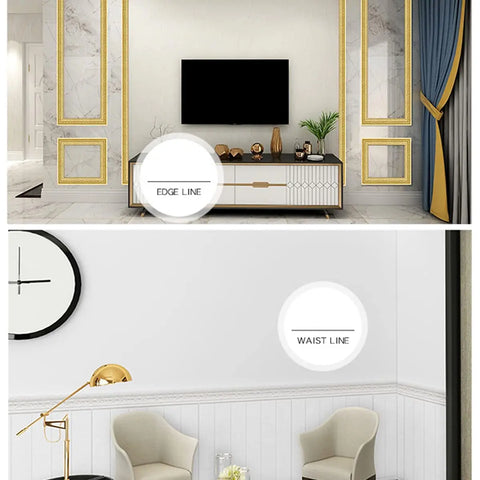 3D Foam Wall Edge Strip