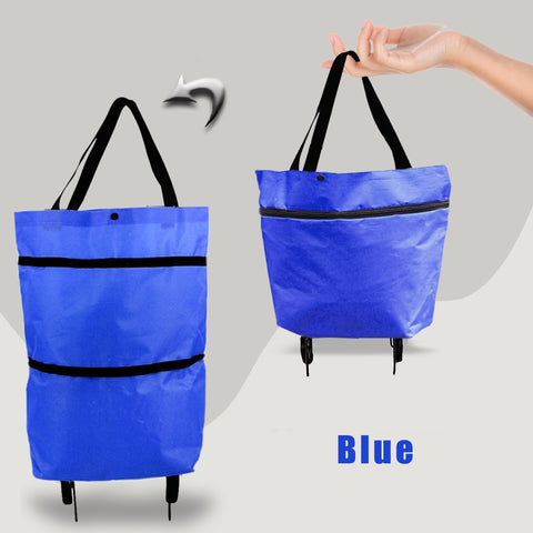 Foldable Shopping Trolley Bag