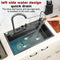 Digital Stainless Steel Kitchen Waterfall Sink