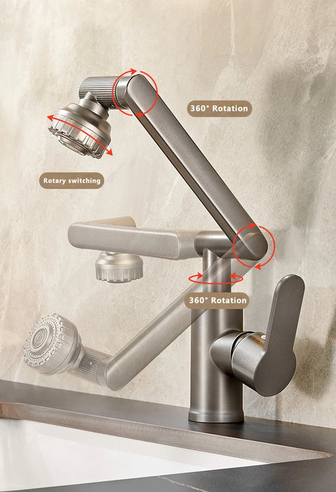 Rotating Sink Faucet
