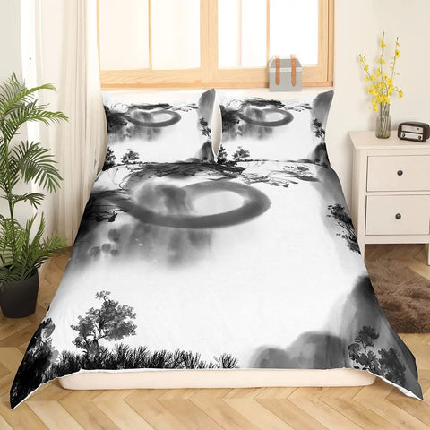 Dragon Duvet Pillow Cover Set