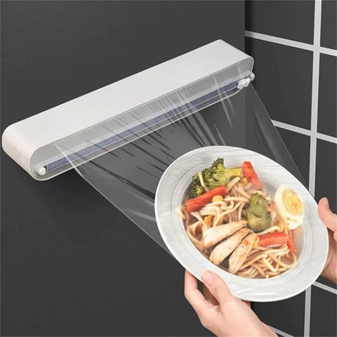 Refillable Cling Wrap Dispenser