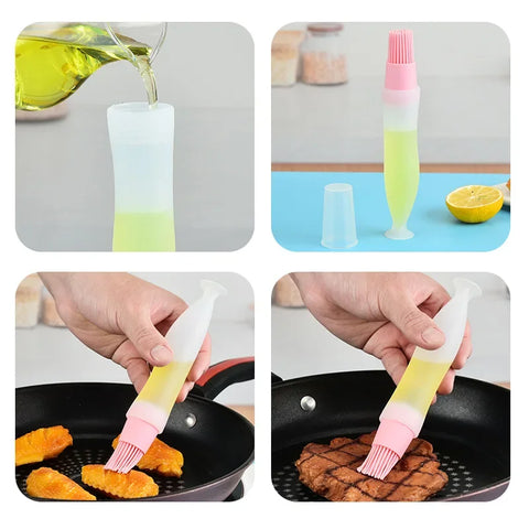 Silicone Oil Bottle Brush
