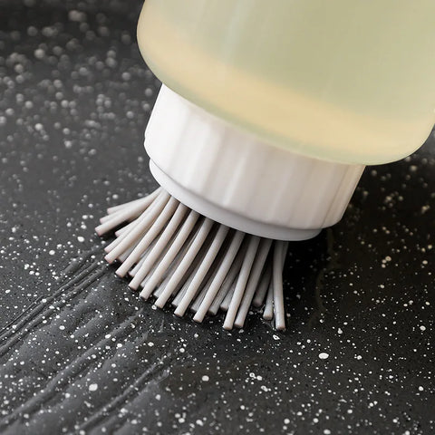 Kitchen Silicone Brush Oil Bottle