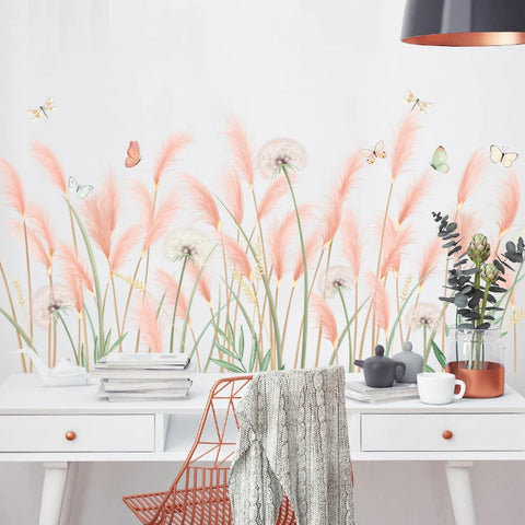 Reed Flower Wall Sticker