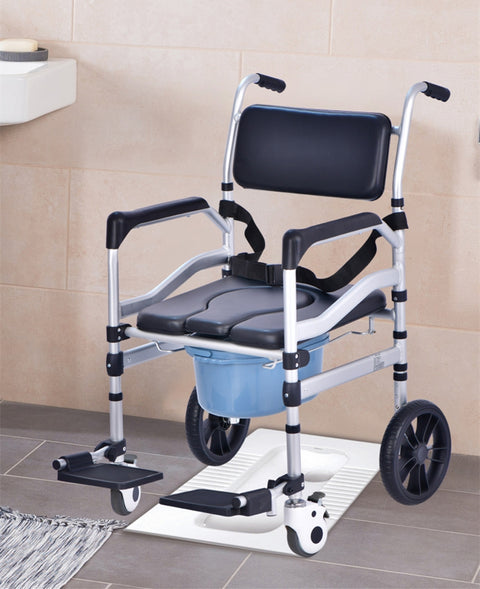 Foldable Toilet Wheelchair