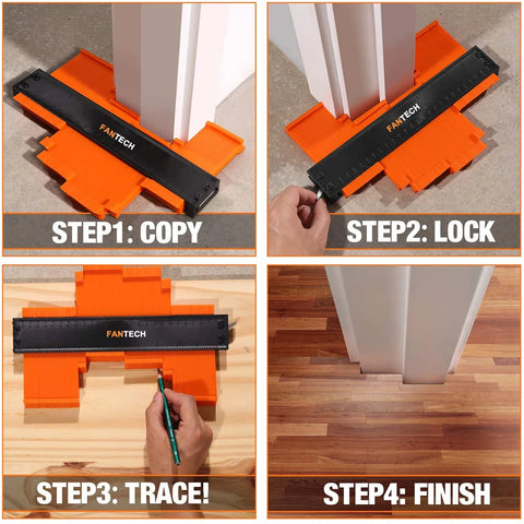 Contour Gauge Lock Ruler