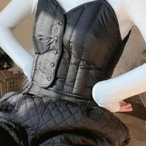 Quilted Corset Vest