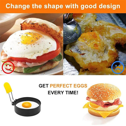 4PCS/2PCS Egg Ring Sets