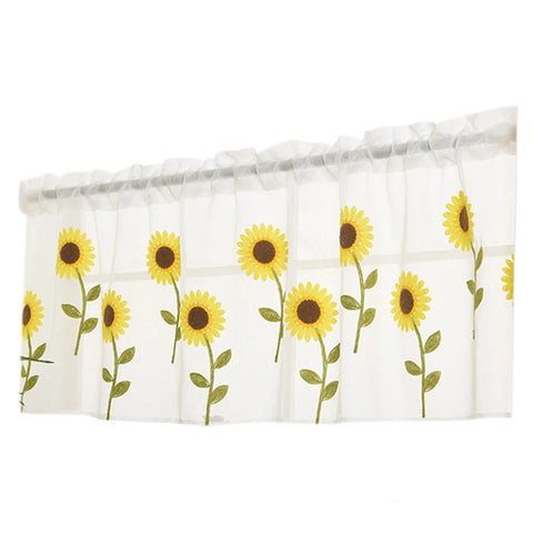 Sunflower Half Curtain