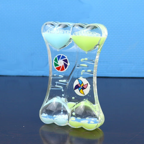Rotating Wheel Water Drop Hourglass