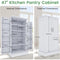 47” Kitchen Pantry Cabinet