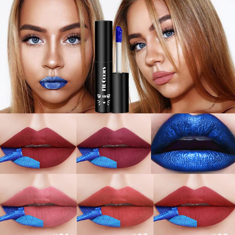 5 Colors Peel Off Tattoo Liquid Lipstick