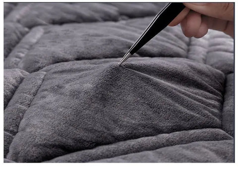 Fleece Bed Headboard Cover