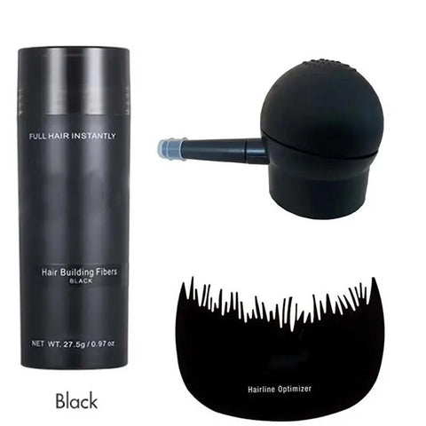 Volume Thickening Hair Fiber Spray - Black Color