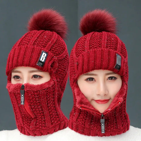 Wool Knitted Winter Hat