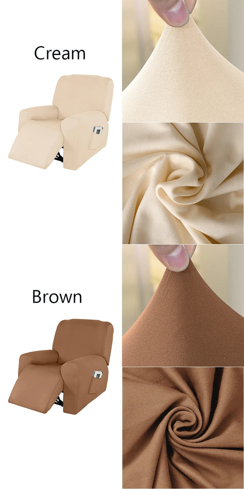 1-4 Seater Recliner Sofa Cover