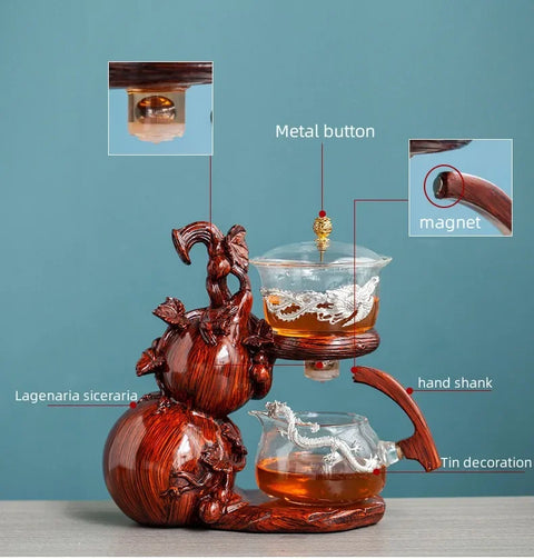 Ancient Harmony: Ming Dynasty Tea Set