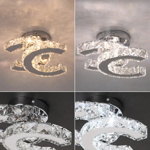 AstraGlow Crystal Chandelier