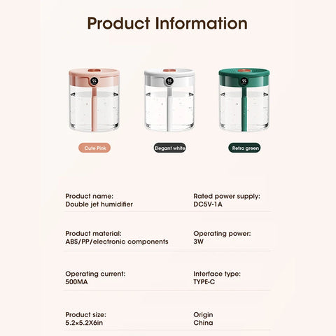 LCD Display Humidifier