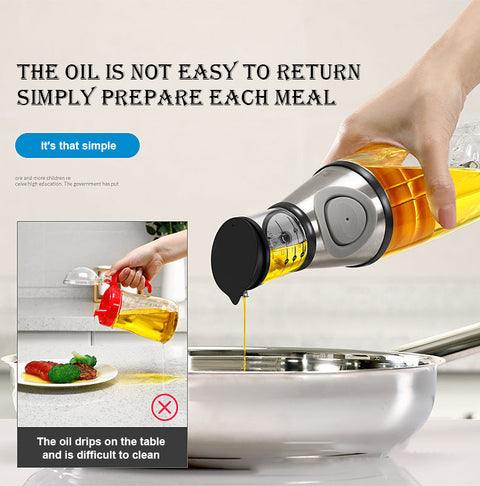 250/500 ML Measuring Oil Bottle