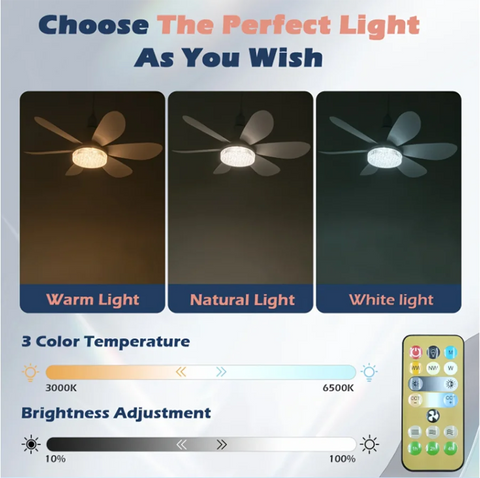 LumiBreeze LED Ceiling Fan