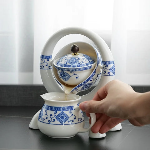 Moonlit Serenade: Chinese Kungfu Tea Set