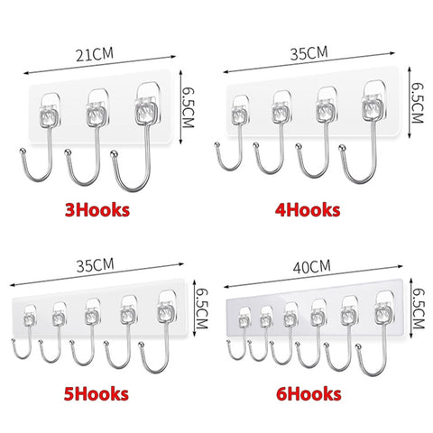 Adhesive Wall Hooks