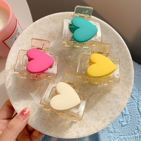 Heart Hair Claw