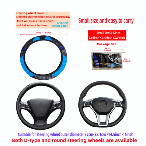 PU Leather Steering Wheel Cover