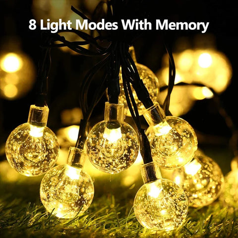 LED Solar String Lights