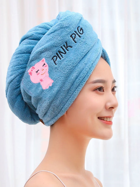 Microfiber Hair Drying Towel