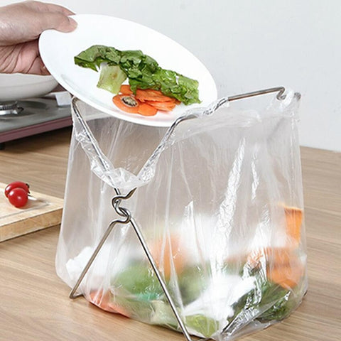 Garbage Bag Shelf Rag Rack