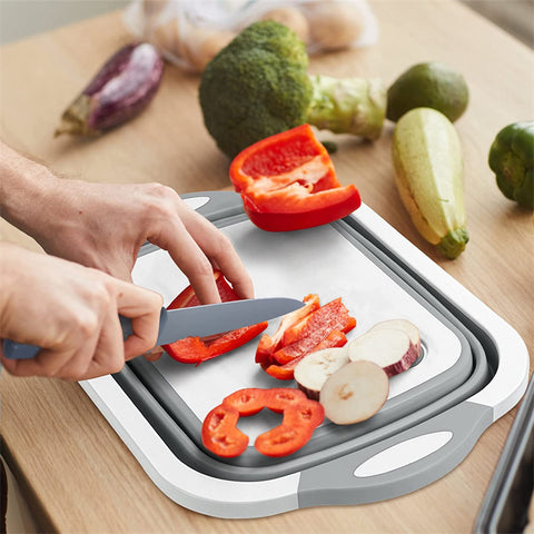 3 in 1 Collapsible Cutting Board