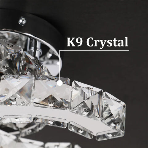 AstraGlow Crystal Chandelier