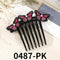 Exquisite Colorful Butterfly Hair Comb Pin