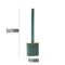 Flat Head Silicone Toilet Brush