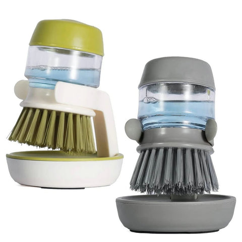 Soap Dispenser Dishwashing Brush Set