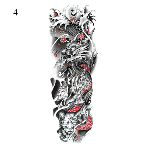 Big Arm Sleeve Tattoo