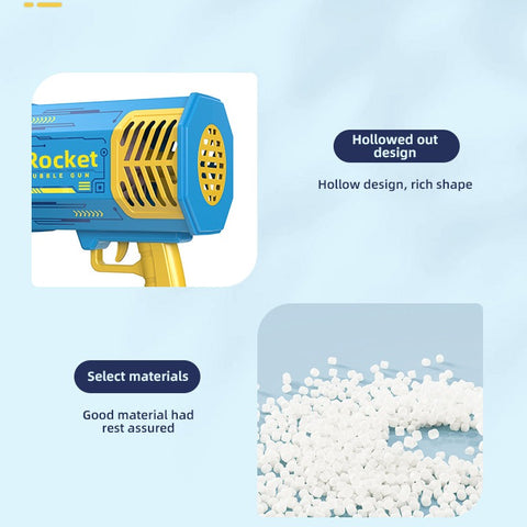 69 Holes Bubbles Machine Gun
