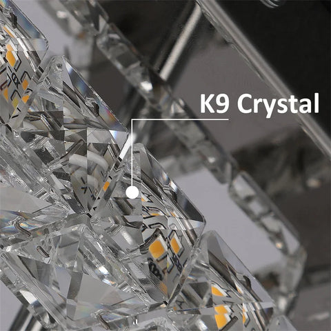 AstraGlow Crystal Chandelier
