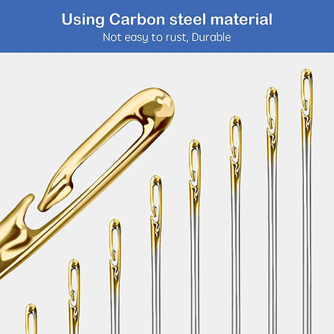 12/36PCS Easy-Threading Sewing Needles